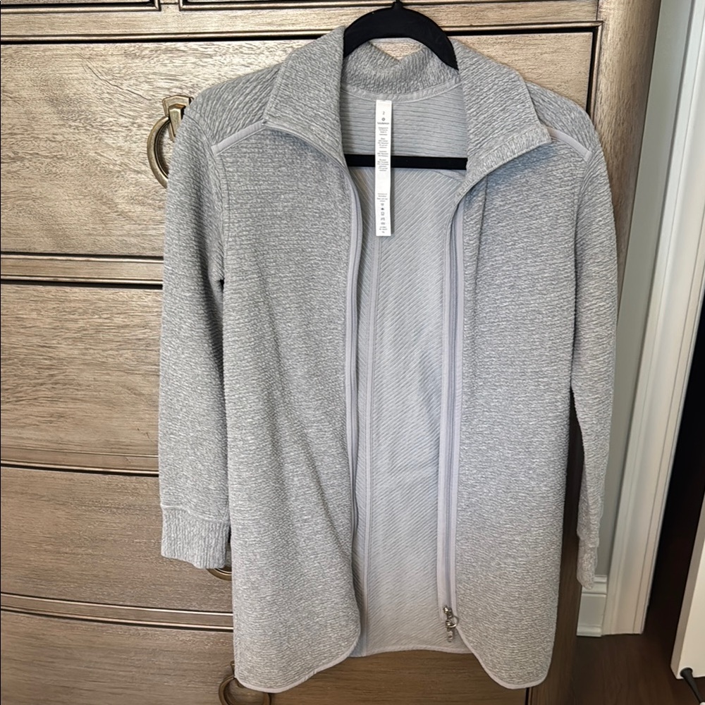 Lululemon Athletica Heather Gray Utility Jacket